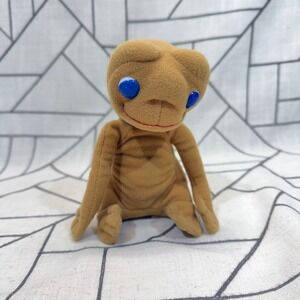 Kamar E.T. The Extra-Terrestrial Plush 7" Brown Vintage 1982 Movie Toy
